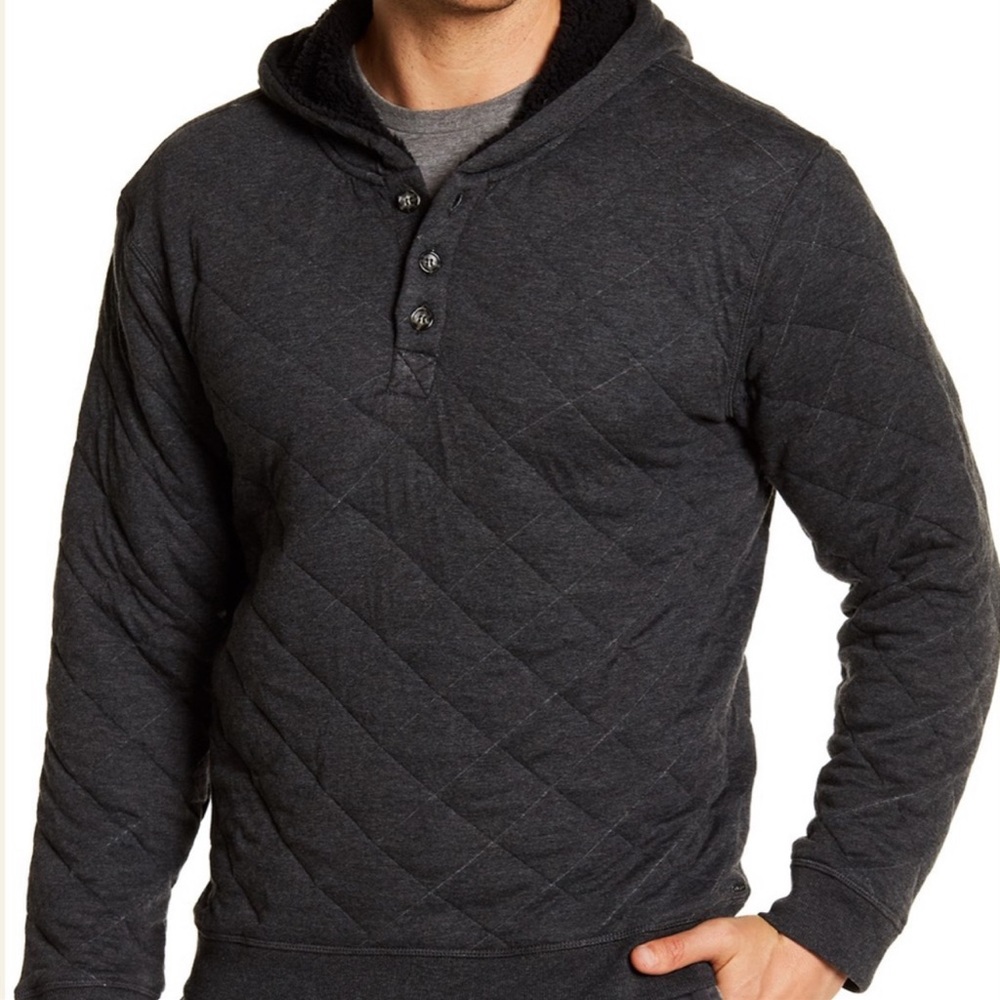 UGG Men’s Brewer Quilted Pullover Hoodie